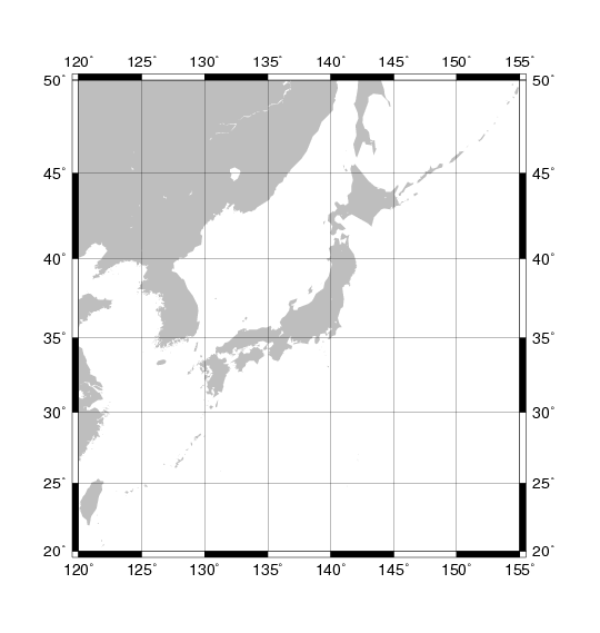 日本地図